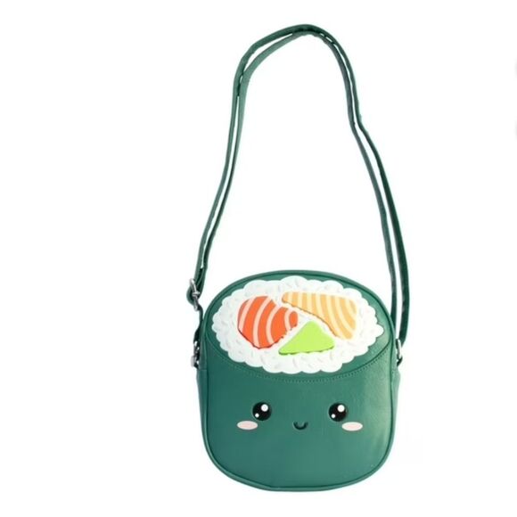 MAD Engine Handbags - Mad Engine Kawaii Tuna See You Green Mini Sushi Bag